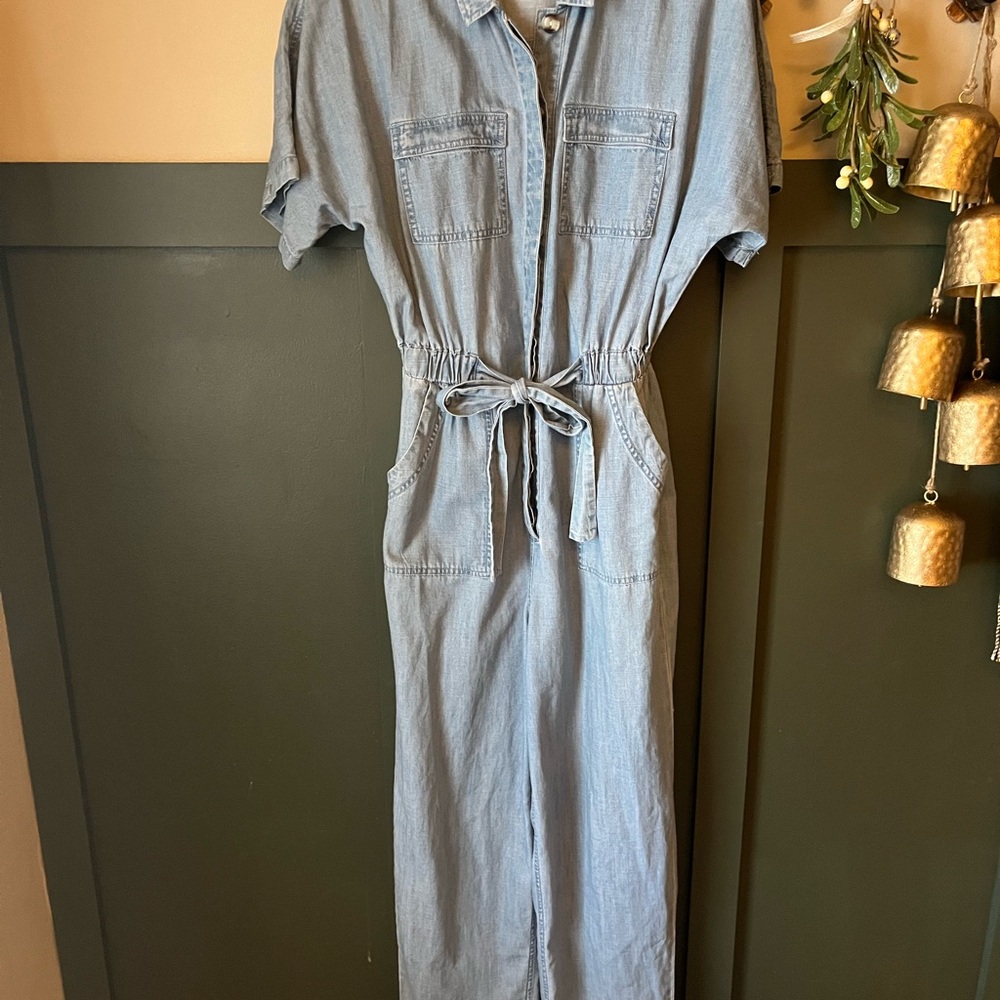 Universal Thread Light Blue Utility Jumpsuit